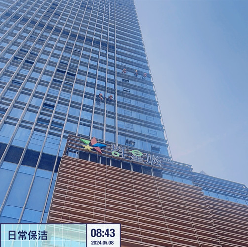 武昌区群星城外墙清洗